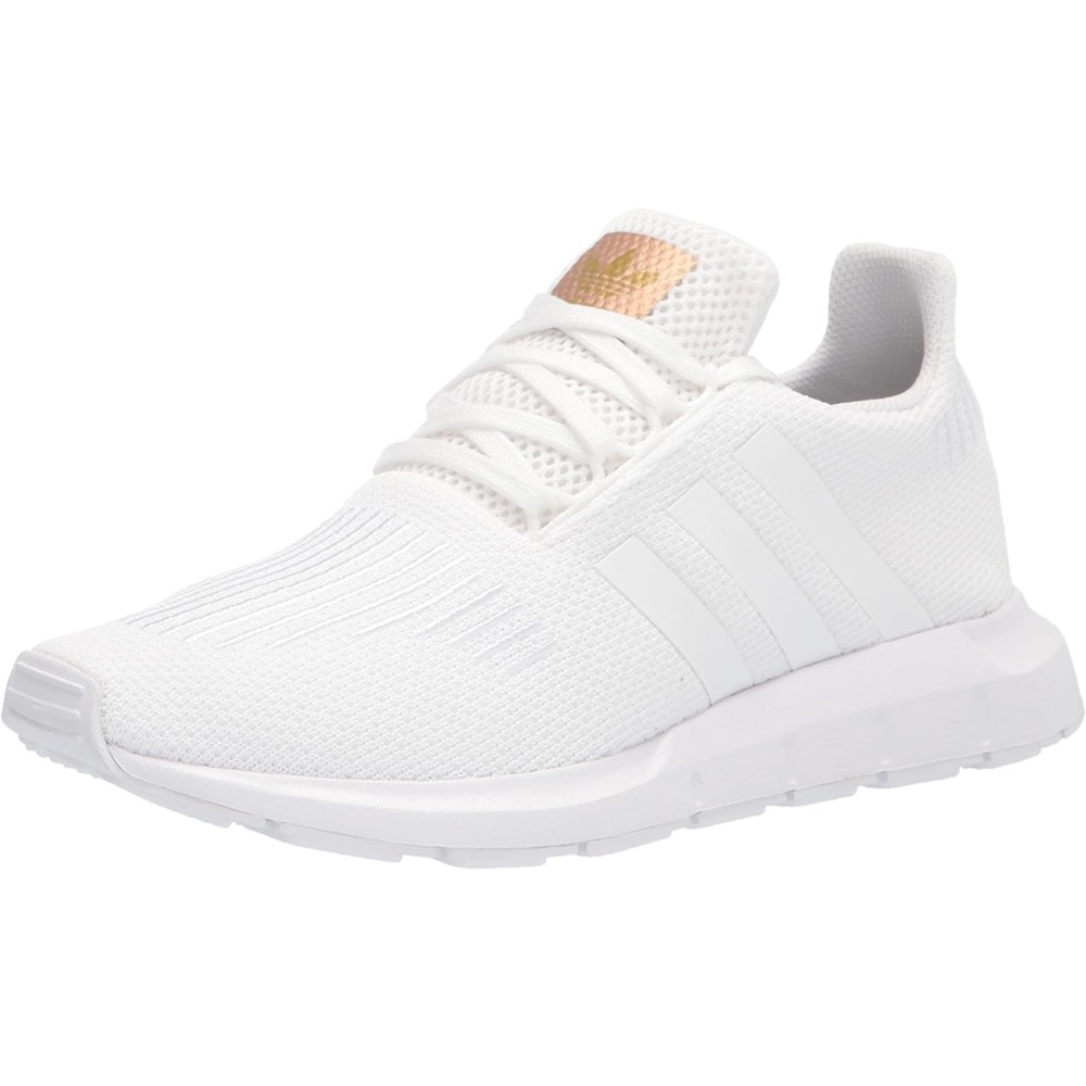 Adidas Swift run shoes . White size 7. Worn once .